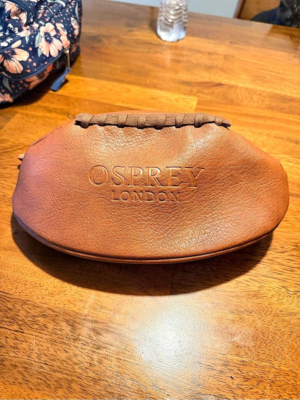 Osprey Leather Clutch in Brown